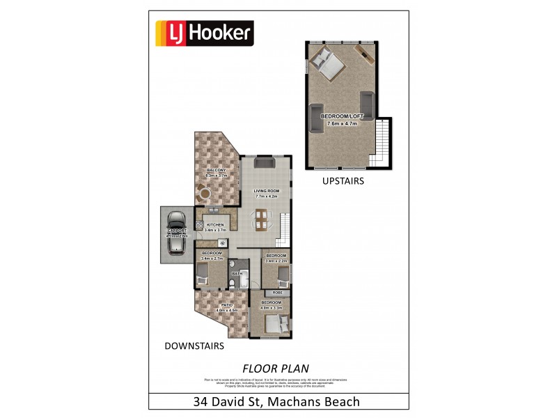 34 David Street, Machans Beach QLD 4878 Floorplan
