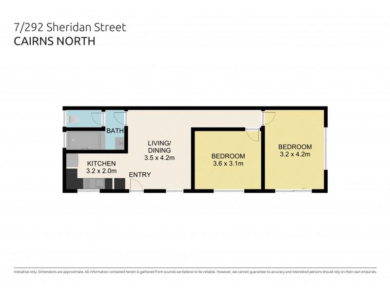 7/292 Sheridan Street, Cairns North QLD 4870 Floorplan