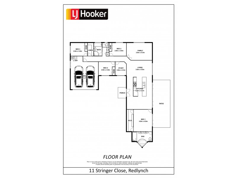 11 Stringer Close, Redlynch QLD 4870 Floorplan
