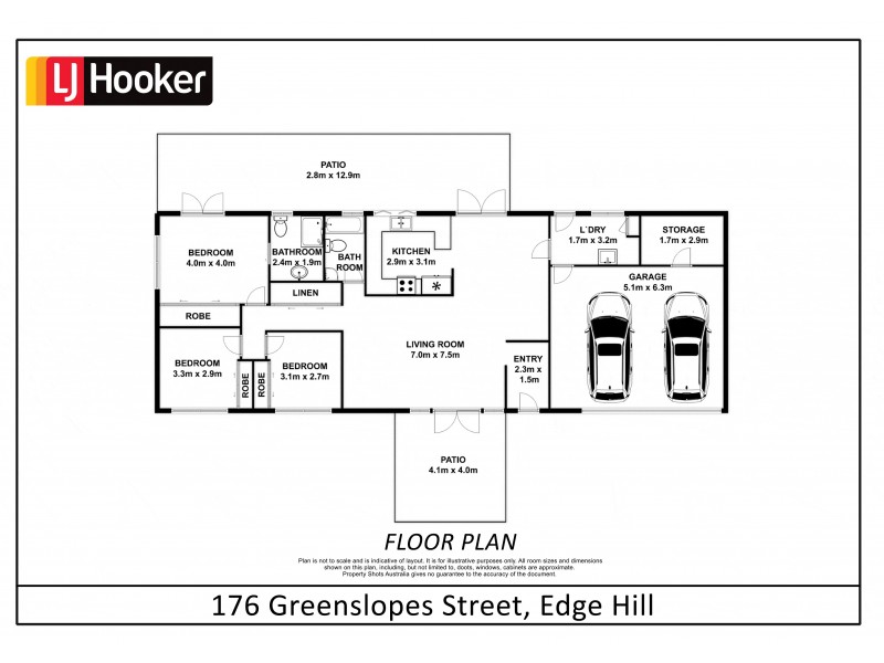 176 Greenslopes Street, Edge Hill QLD 4870 Floorplan