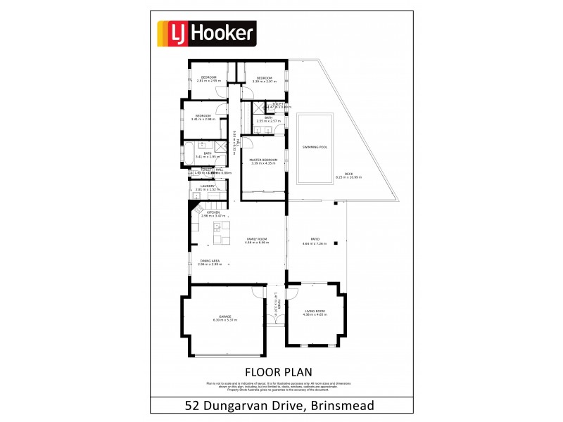 52 Dungarvan Close, Brinsmead QLD 4870 Floorplan