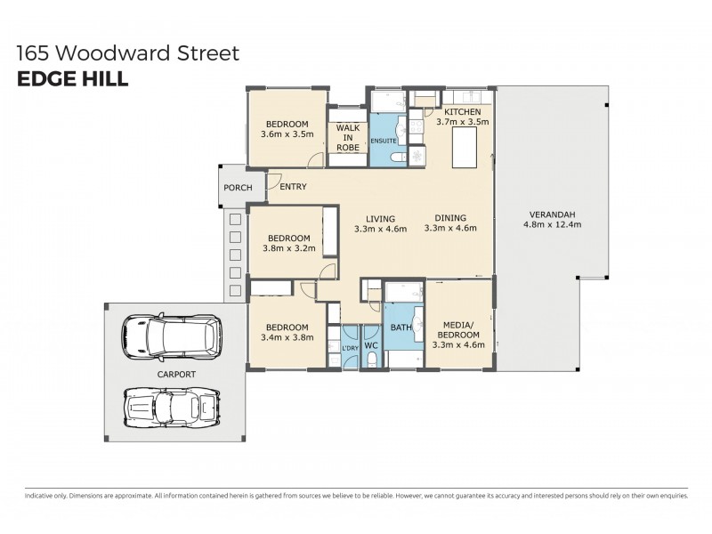 165 Woodward Street, Edge Hill QLD 4870 Floorplan