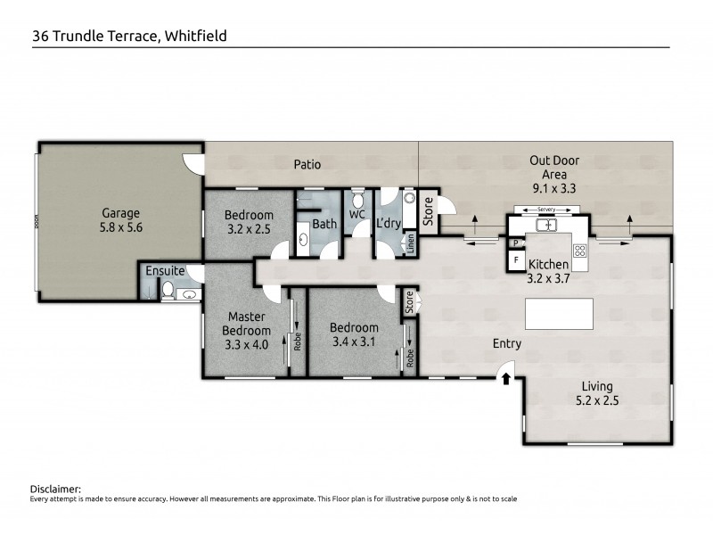 36 Trundle Terrace, Whitfield QLD 4870 Floorplan