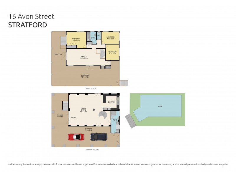 16 Avon Street, Stratford QLD 4870 Floorplan