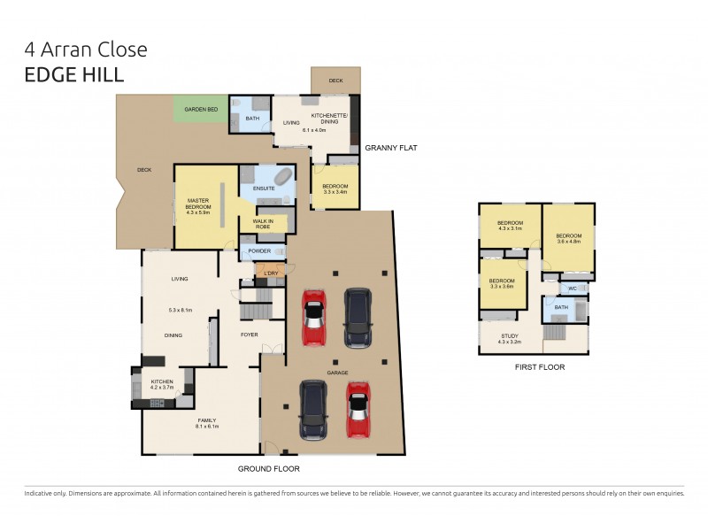 4 Arran Close, Edge Hill QLD 4870 Floorplan