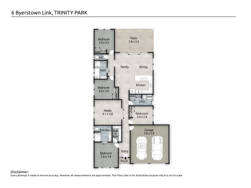 6 Byerstown Link, Trinity Park QLD 4879 Floorplan