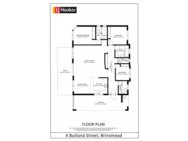 4 Butland Street, Brinsmead QLD 4870 Floorplan