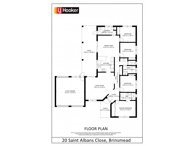 20 Saint Albans Close, Brinsmead QLD 4870 Floorplan