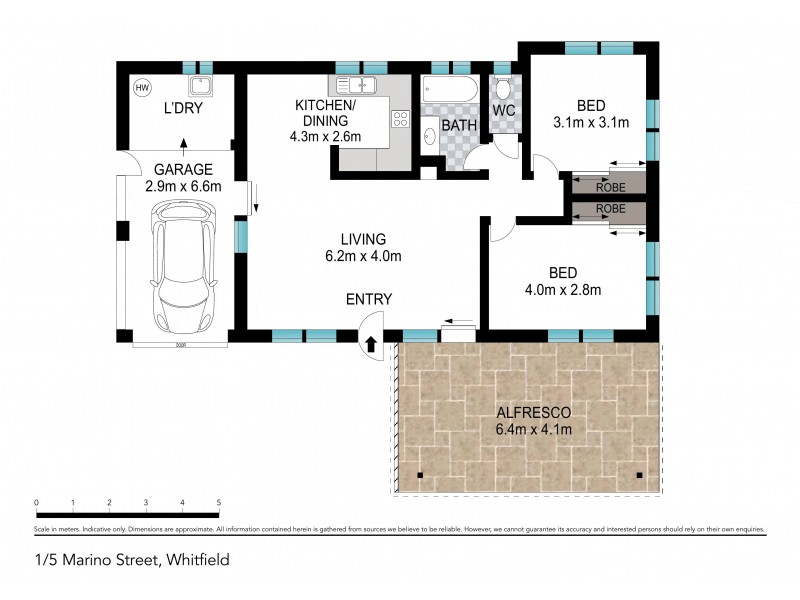 1/5-7 Marino Street, Whitfield QLD 4870 Floorplan