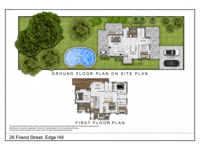 26 Friend Street, Edge Hill QLD 4870 Floorplan