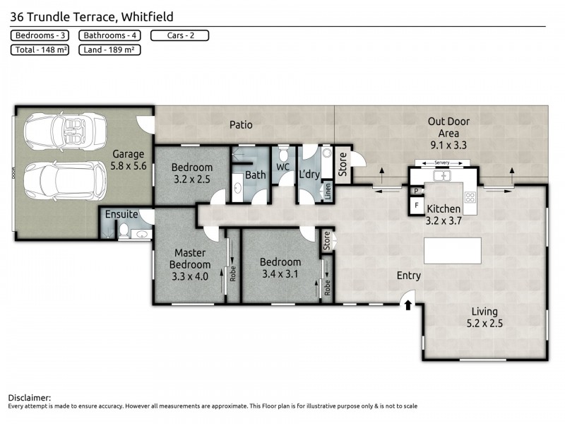 36 Trundle Terrace, Whitfield QLD 4870