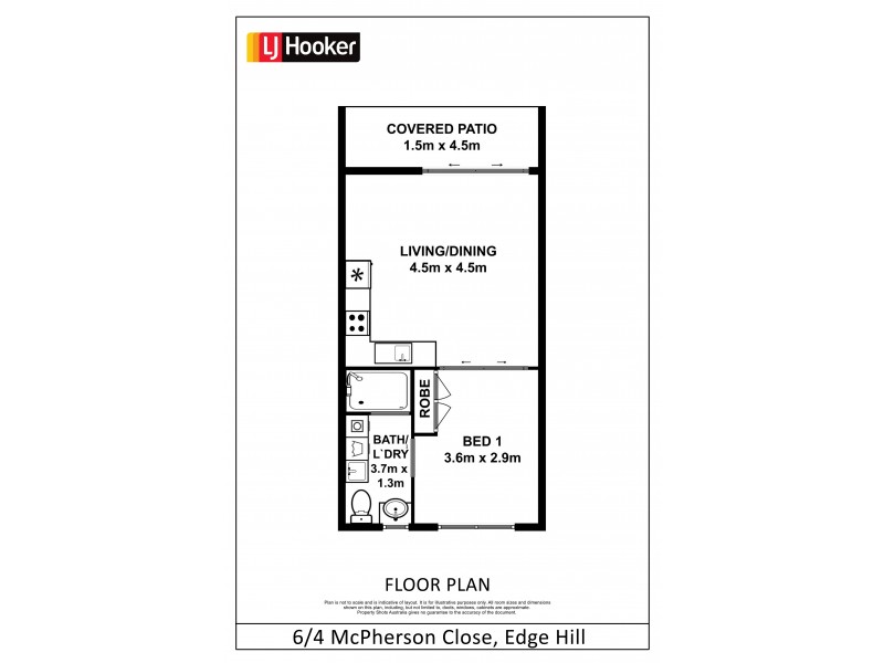 6/4 McPherson Close, Edge Hill QLD 4870 Floorplan
