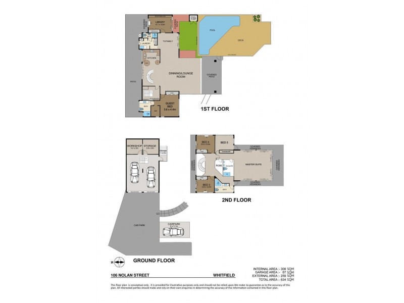106-108 Nolan Street, Whitfield QLD 4870 Floorplan