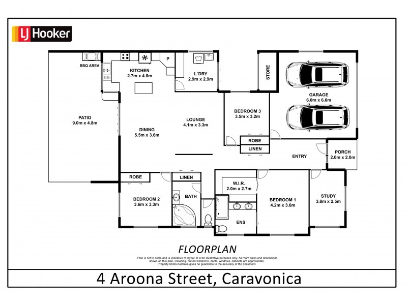 4 Aroona Street, Caravonica QLD 4878 Floorplan