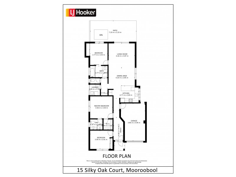 15 Silky Oak Court, Mooroobool QLD 4870 Floorplan