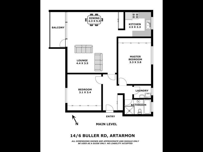 14/6 Buller Road, Artarmon NSW 2064