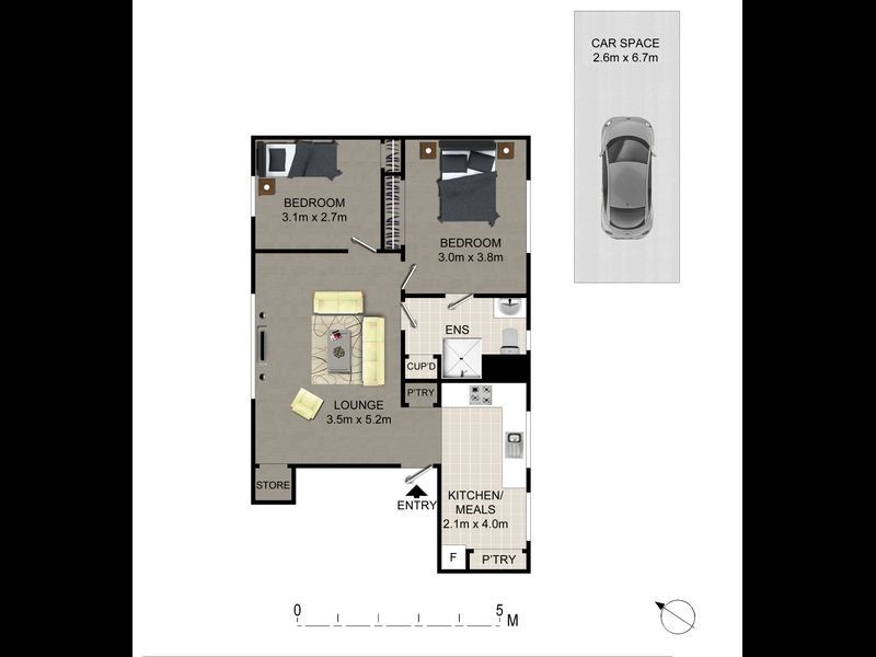 8/6 Nuyts Street, Red Hill ACT 2603