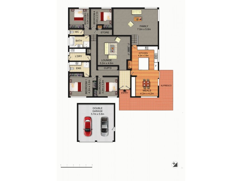 6 Maclagan Street, Isaacs ACT 2607 Floorplan