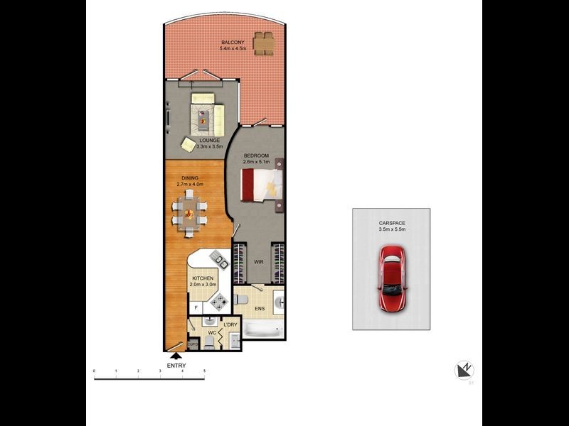 50/18 Captain Cook Crescent, Griffith ACT 2603