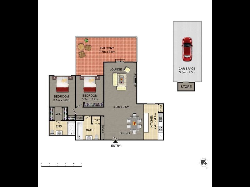 123/54 Printers Way, Kingston ACT 2604