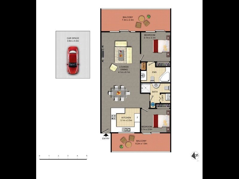 34/11 Fawkner Street, Braddon ACT 2612