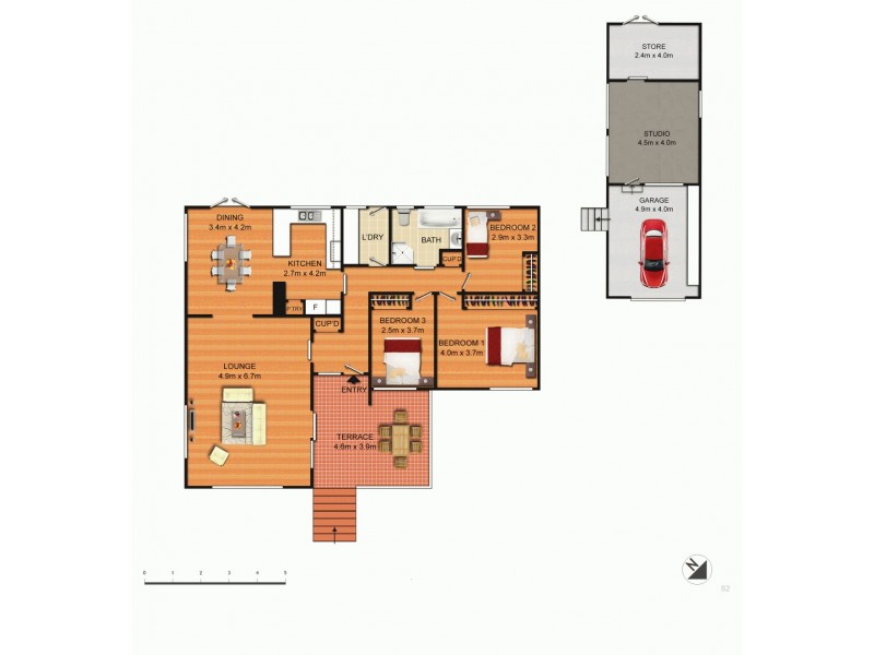 41 Hicks Street, Red Hill ACT 2603 Floorplan
