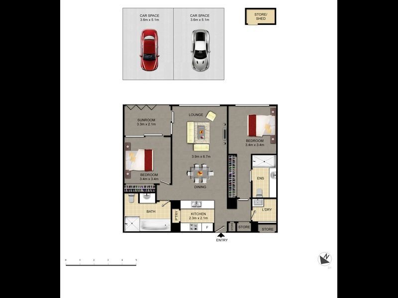 21/7 Sydney Avenue, Barton ACT 2600