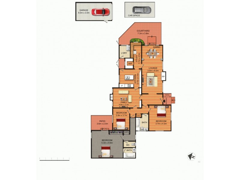 23 Furneaux Street, Forrest ACT 2603 Floorplan