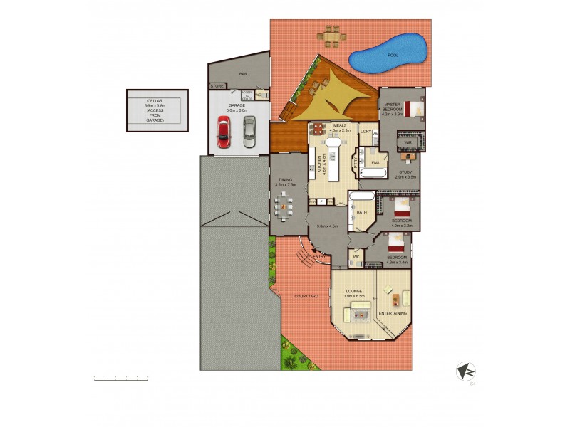 8 Pelsart Street, Red Hill ACT 2603 Floorplan