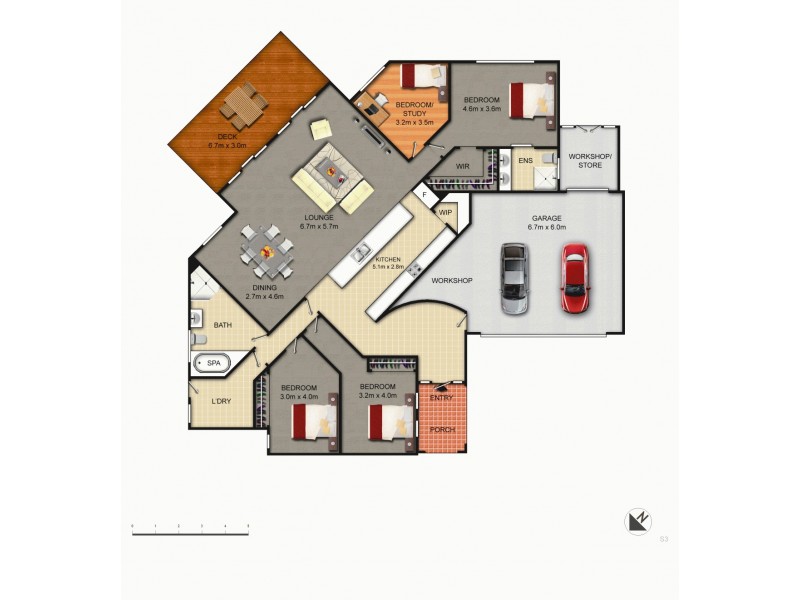 25A Empire Circuit, Forrest ACT 2603 Floorplan
