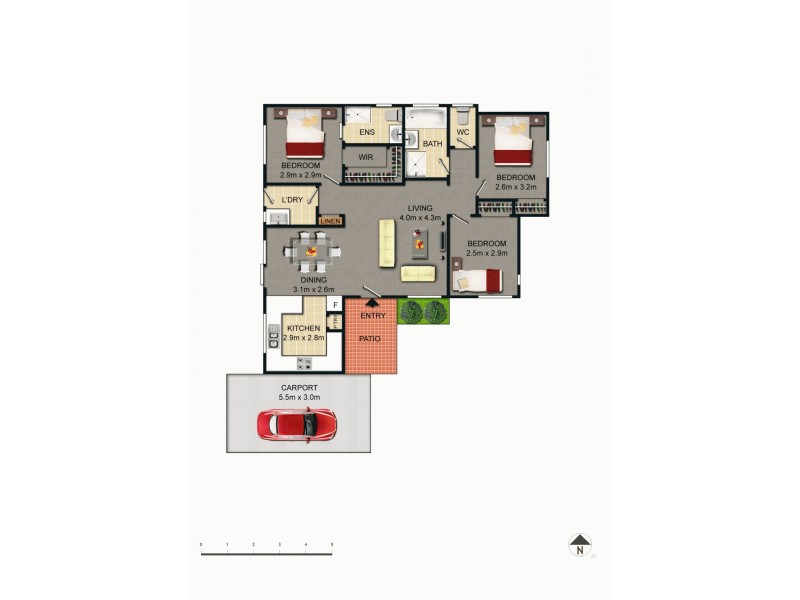 27 Warabin Crescent, Ngunnawal ACT 2913 Floorplan