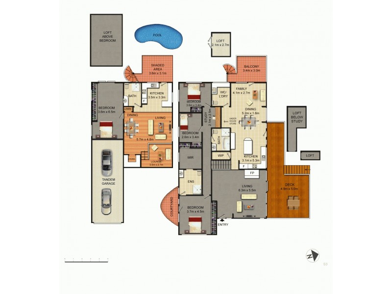 60 Julia Flynn Avenue, Isaacs ACT 2607 Floorplan