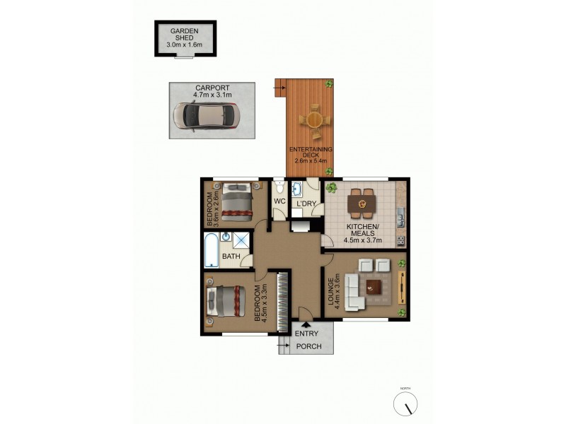 205A Badimara Street, Fisher ACT 2611 Floorplan