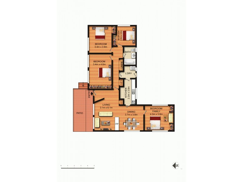 68 Schlich Street, Yarralumla ACT 2600 Floorplan