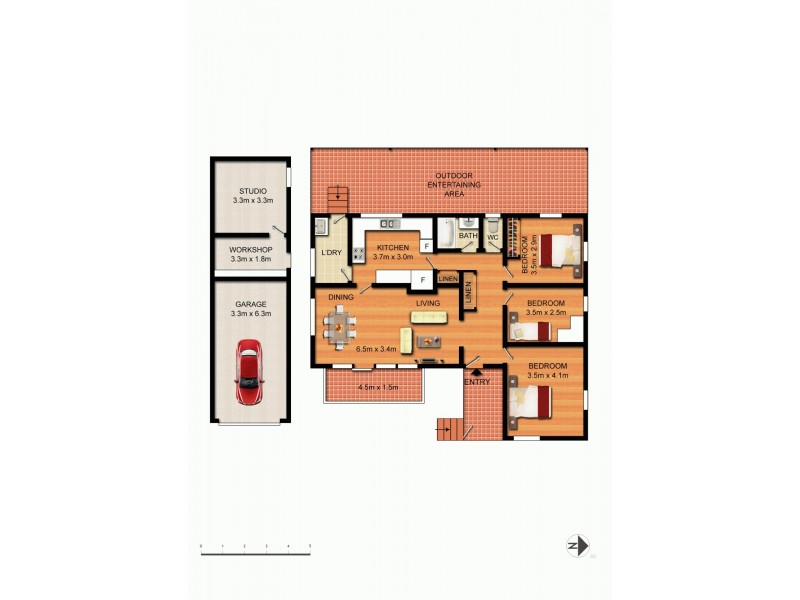 11 Belah Street, O’connor ACT 2602 Floorplan