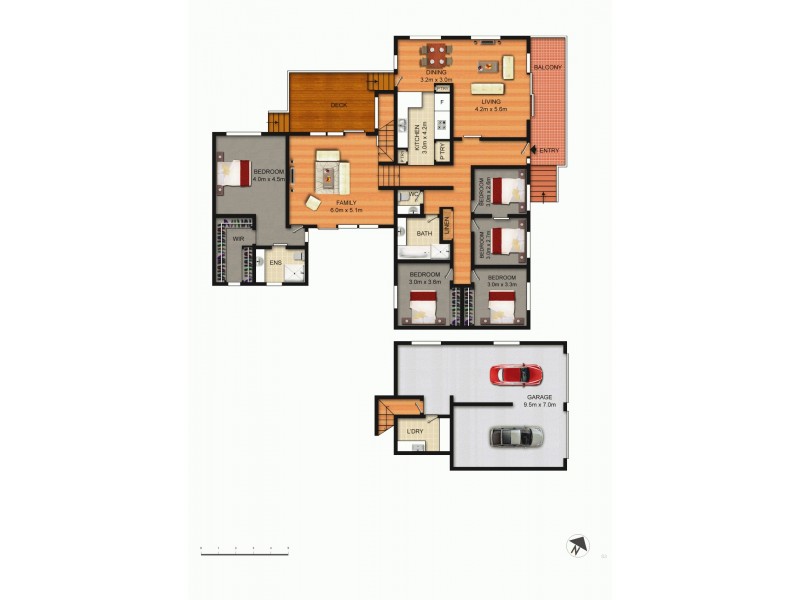 56 Macfarland Crescent, Chifley ACT 2606 Floorplan