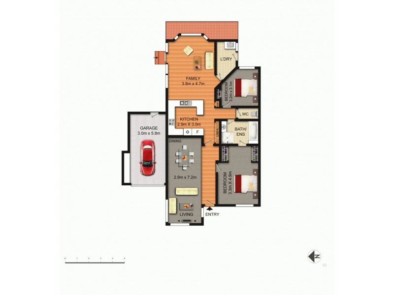 17 Watts Street, Greenway ACT 2900 Floorplan