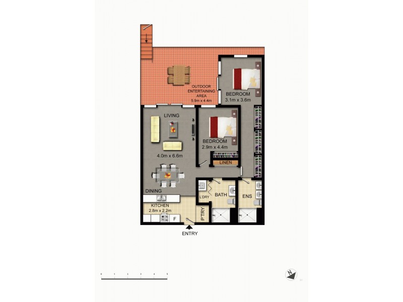 15/20 Eyre Street, Kingston ACT 2604 Floorplan
