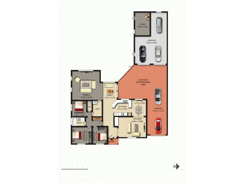 28 Vidal Street, Richardson ACT 2905 Floorplan