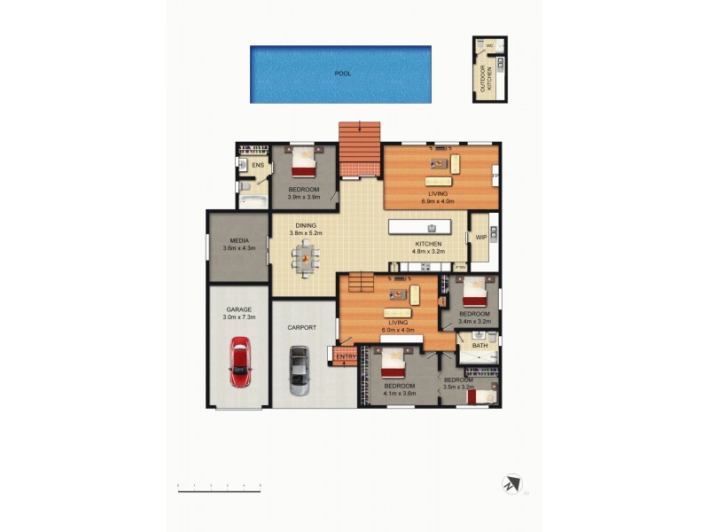 66 Gellibrand Street, Campbell ACT 2612 Floorplan