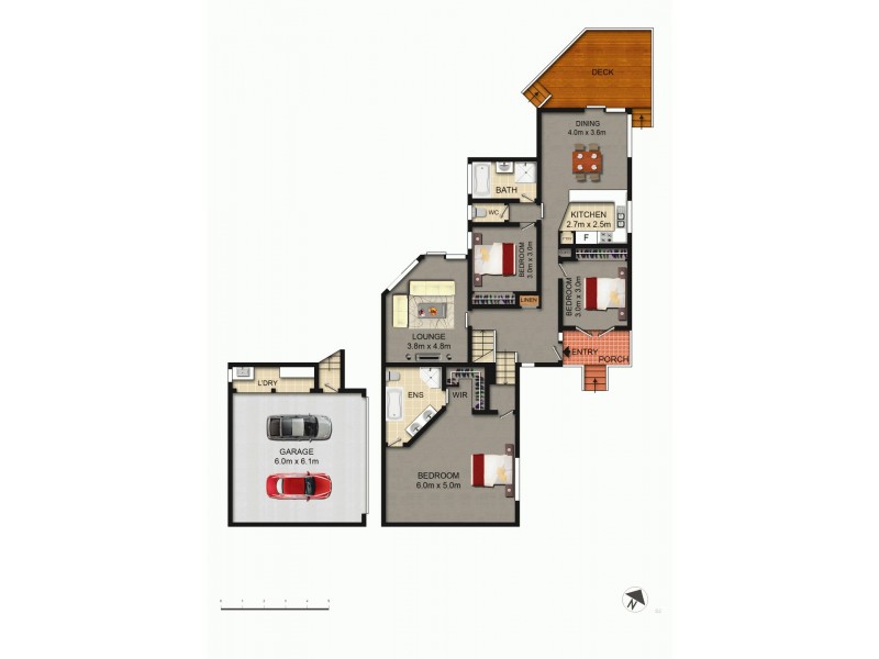 2/11 Bentham Street, Yarralumla ACT 2600 Floorplan