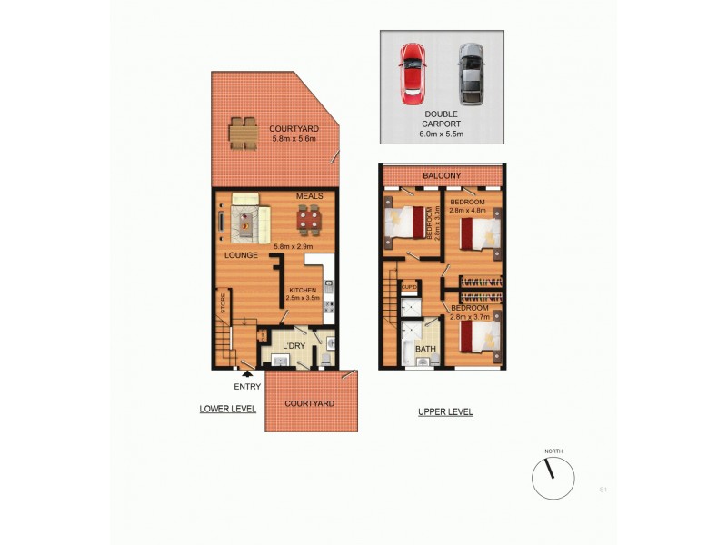 17 Barnet Close, Phillip ACT 2606 Floorplan