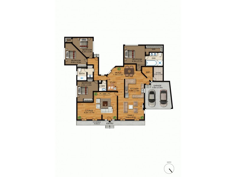 6 Blakely Row, Yarralumla ACT 2600 Floorplan