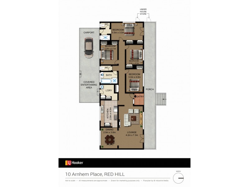 10 Arnhem Place, Red Hill ACT 2603 Floorplan