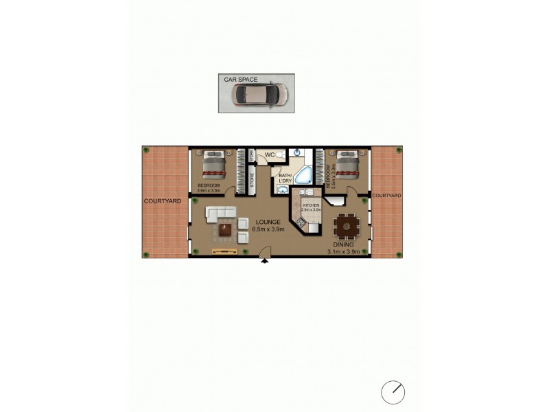 31/19 Howitt Street, Kingston ACT 2604 Floorplan