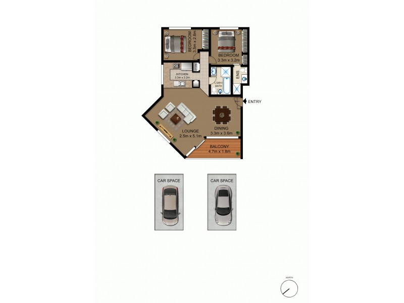 23/34 Gosse Street, Kingston ACT 2604 Floorplan