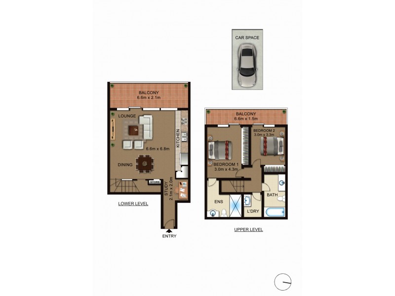 97/61 Giles Street, Kingston ACT 2604 Floorplan