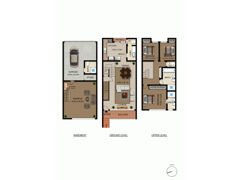 8/14 Currie Crescent, Kingston ACT 2604 Floorplan