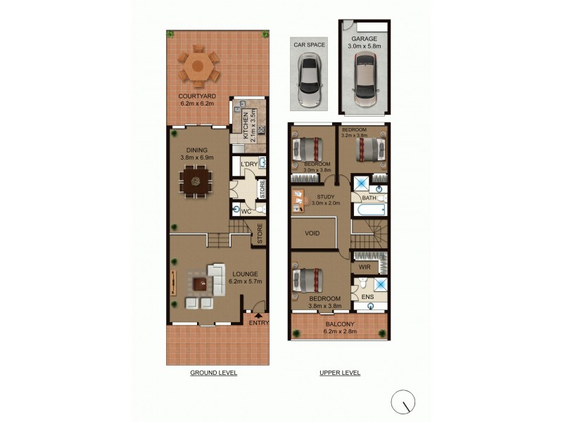 18 Gosse Street, Kingston ACT 2604 Floorplan