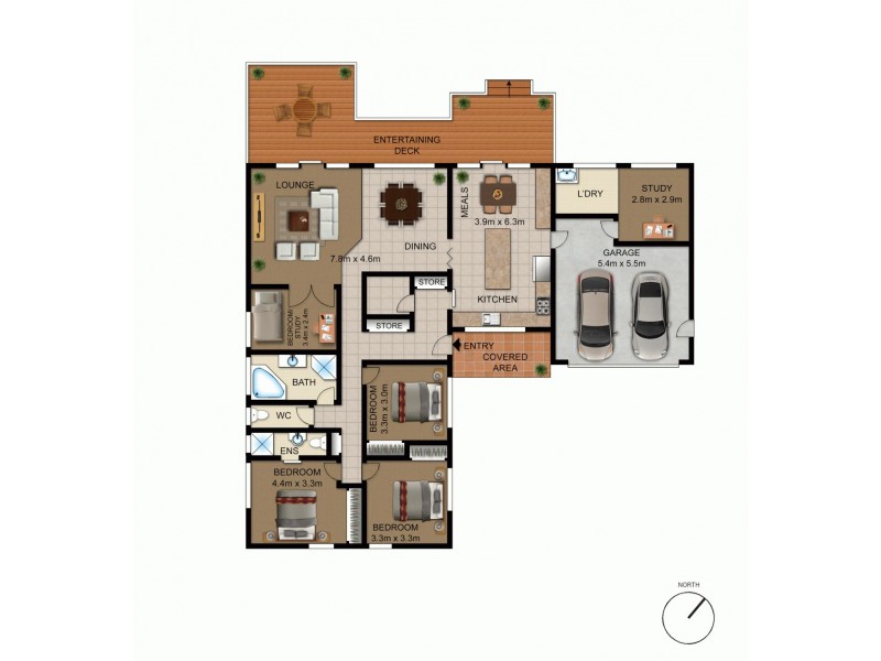 8 Womba Place, Giralang ACT 2617 Floorplan